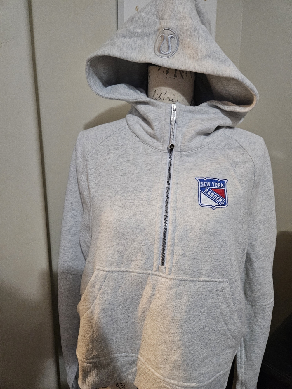 New York Rangers lululemon Women's Scuba Oversized Half-Zip Hoodie 
New York
